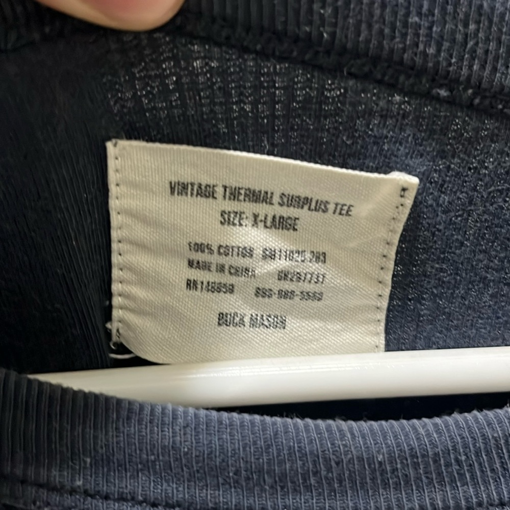 Buck Mason LS thermal